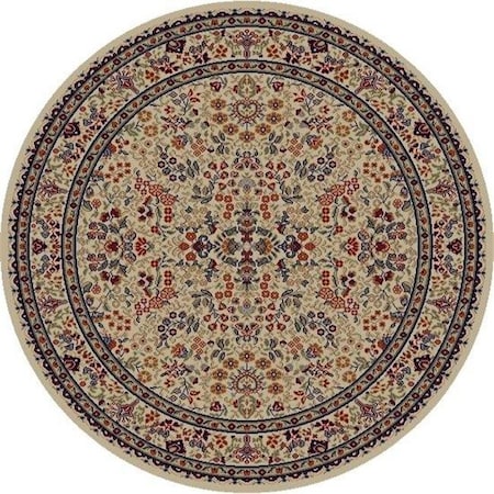 Concord Global Trading Concord Global 41124 3 ft. 11 in. x 5 ft. 7 in. Jewel Sarouk - Ivory 41124